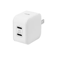 LOGiiX Power Plus 45W Duo USB-C Wall Charger - White-Compact & powerful 45W dual port USB Type-C charger