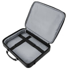 Vangoddy Trovo 14" Laptop Messenger Bag - Crossover - Black-Water resistant material, dual zipper openings along with padded carrying straps for convenient access and durable wear