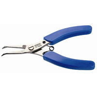 HV Tools Electric Plier with Bent Nose, 2" x 5" x 12", Silver-Hold and pick up small objects