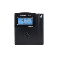 Pyramid Time Systems TimeTrax EZ Series 50 Employee Base Package Software Based Swipe Card Time Clock System, Black (TTEZEK)-Swipe Card Time Clock System records employee punch times using magnetic stripe swipe cards; 50-Employee base software package handles weekly, bi-weekly, semi-monthly or monthly pay periods; expands up to 500 employees