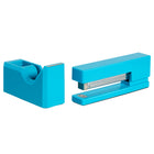 JAM Paper Office & Desk Sets, Stapler Tape Dispenser, Blue (3378BL)-Quantity: (1) Stapler, (1) Tape Dispenser (tape not included)