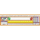 North Star Teacher Resources 1st - 6th Grades Desk Name Plate, Spanish Traditional Manuscript, 108 Pack (NST9007)-Theme/design: Spanish traditional manuscript