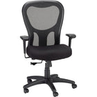 Tempur-Pedic Mesh High-Back Task Chair - Black-Breathable mesh back with built-in lumbar support to help relieve back strain