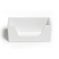 TRU RED Business Card Holder - White-Display and hold your business cards in a professional manner