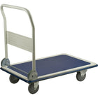 Kleton Folding Handle Platform Trucks, 400 lb. capacity-Move supplies, forms and light equipment around the shop or office