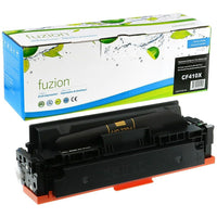fuzion HP 410X (CF410X) Compatible Toner Cartridge - High Yield - Black-Ink Colour: Black