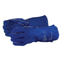 Superior Glove, Works Ltd. Glove, Welding 5 FingerBlue 12 Pack (505BU)-Size : One Size