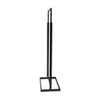 Futech BH-56F Floor Sign Holder - 60" H x 24" W x 15" D - Matte Black-Assembly required