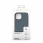 iDeal of Sweden Silicone Case with MagSafe for iPhone 17e/16e/15/14/13 - Midnight Blue-Microfiber lining to prevent scratches