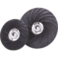 Merit Fibre Discs - Air Cooled Rubber Back Up Pads - 2 Pack-5" back up pad