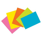 Pacon Unruled Index Cards - 4" x 6" - Super Bright Assortment - 600 Pack (PAC1721)-4" x 6"