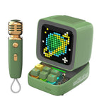 Divoom Ditoo Retro Pixel Art Game Bluetooth Speaker with 16X16 LED App Controlled Front Screen - Green-Fun Gadget to Kill Boredom at home : Easy to create pixel art design at your finger tip or you can access over 1000+ designer in our free pixel art community from our Divoom app. You can chat, comment, and make friends with other artists