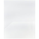 JAM Paper Plastic 2-Pocket POP Folders, Clear, 6 Pack-5