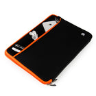 Housse de Protection Ordinateur Vangoddy Pochette PC Portable Ultrabook Sacoche Laptop Compatible 17,3 po, Noir et Orange-La conception mince permet à cet étui d'être transporté seul ou dans votre sac préféré