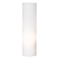 Eglo Geo In-Line Switch Table Lamp - 18" - White Glass-Table Lamp
