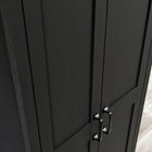 Sauder Sauder Select 2-Door Storage Cabinet - Raven Oak-Raven Oak finish