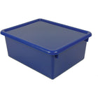 Romanoff Products Stowaway Letter Box With Lid Blue, 2 Pack (ROM16004)-Dimensions: 10 1/2"(W) x 5"(D) x 13"(L)