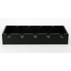 Nexxt Ellington Wine Rack, Black, 23-3/4" x 10" x 4"-Contemporary wine racks, holds up to five standard wine bottles