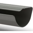 Humanscale Neatlinks Large 17" Grey-With a sleek, unobtrusive design, NeatLinks organizes cables while remaining discreet under desks. The textured surface hides fingerprints, while curved, finger-friendly angles at the ends of each channel eases routing and allows visual access.