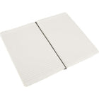 Moleskine Classic Black Soft Cover Extra Large Ruled Notebook, 7-1/2" x 10"-Flexible cover