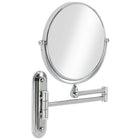 Valet 8" Magnifying Wall Mount Mirror, Chrome-High quality chrome plated steel