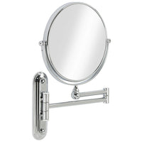 Valet 8" Magnifying Wall Mount Mirror, Chrome-High quality chrome plated steel