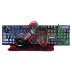 Marvo CM409 4-in-1 Wired Keyboard, Mouse, Headset and MousePad Gaming Combo Set-Rainbow backlight keyboard