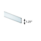 Azar Displays 1.25"H C-Channel Sign Holder, 10 Pack (700059)-Sign holder