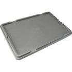 Quantum Storage Systems Cover For Stack & Nest Tote - Grey - 3 Pack-For series - SNT225, SNT230