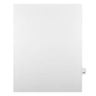 Mark Maker Legal Exhibit Index Tab White Single Tabs, 1/25th Cut, Letter Size, No Holes, Number 145, 25 Pack-White Single Tabs, 1/25th Cut