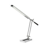 Vision VLED500 Atlas LED Desk Lamp-Boom arm extends 28.75" for wide surface lighting that's great for reading or detailed work.