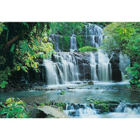 Komar Pura Kaunui Falls Wall Mural, 100" x 145"-8 Panel Mural