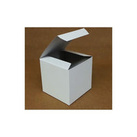 Wamaco #44 Gift Box, White, 4" x 4" x 4", 100 Pack-Manufactured from 100 % recycled material, recyclable & biodegradable