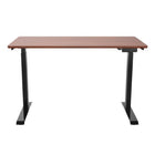 TygerClaw 25.75"W Electric Sit-Stand Desk - Black-Sit stand desk lifting capacity allows you to add all your devices without compromising speed or stability