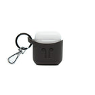 PodPocket Scoop Cocoa Grey AirPods Case-THE ORIGINAL AIRPODS CASE: Designed in Canada PodPockets was the first Airpod silicone case on the market
