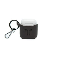 PodPocket Scoop Cocoa Grey AirPods Case-THE ORIGINAL AIRPODS CASE: Designed in Canada PodPockets was the first Airpod silicone case on the market