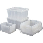 Orbis FlipakTM Polyethylene Plastic (PE) Distribution Containers, 15.2" x 10.9", 3 Pack-Polypropylene (PP) is the same family as polyethylene