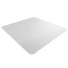 Staples Multi-Surface Chair Mat, 46" x 48", Clear-Protects hard surface floors or medium pile carpets up to 3/4” thick (including padding)