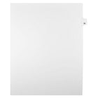 Mark Maker – Onglets séparateurs juridiques blancs, 1/25 onglets, format lettre, sans trous, numéro 55, 25/paquet-Onglets séparateurs blancs, 1/25 onglets