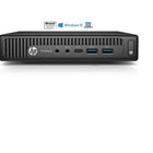 HP Refurbished PRODESK 600G1 Compact Desktop Computer 3.1 GHz Intel Core i3 4160T, 256 GB SSD, 8GB DDR3, Windows 10 Professional-3.1 GHz Intel Core i3 4160T processor (3 M cache)
