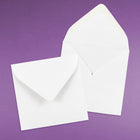 JAM Paper 3.125 x 3.125 Mini Square Envelopes, White, 100 Pack (201229A)-4