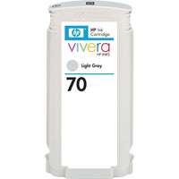 HP 70 Light Grey Ink Cartridge (C9451A)-Light Grey