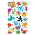 Trend Enterprises Large Supershapes Sticker, Sea Buddies, 960 Pack-Design: Sea Buddies