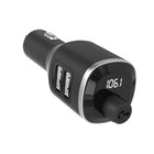 Scosche Universal Bluetooth Hands-Free Car Kit with FM Transmitter-Fm Transmitter Adapter: With The Remote Control Wirelessly Stream Music From The Adapter To Your Vehicle'S Fm Stereo