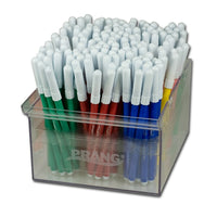 Dixon Prang Fine Line Art Markers - 144 Pack (DIX80744)-Superior ink lays down Colour smoothly and easily, while a long-lasting, durable 2.75mm nib ensures accuracy.