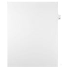 Mark Maker Legal Exhibit Index Tab White Single Tabs, 1/25th Cut, Letter Size, No Holes, Number 181, 25 Pack-White Single Tabs, 1/25th Cut