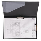 Duraply Dual Clip Folding Clipboard, 11" X 17", Black, 2 Pack (69845)-11x17