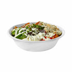 Globe Commercial Products 32 oz Round Bagasse Bowls - 500 Pack-500 Pack