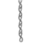 Campbell Chains, Chain Length: 100' (30.4 M), Working Load Limit: 16 Lbs. (0.008 Tons) (801424)-Working Load Limit: 16 lbs. (0.008 tons)