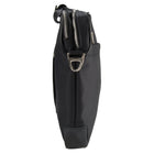 Vangoddy sac à bandoulière pour ordinateur portable 15,6 po, noir-L'intérieur comprend deux poches principales, un côté avec une poche dédiée pour ordinateur portable, l'autre pour tablettes et ordinateurs portables, des emplacements dédiés pour 4 cartes de crédit